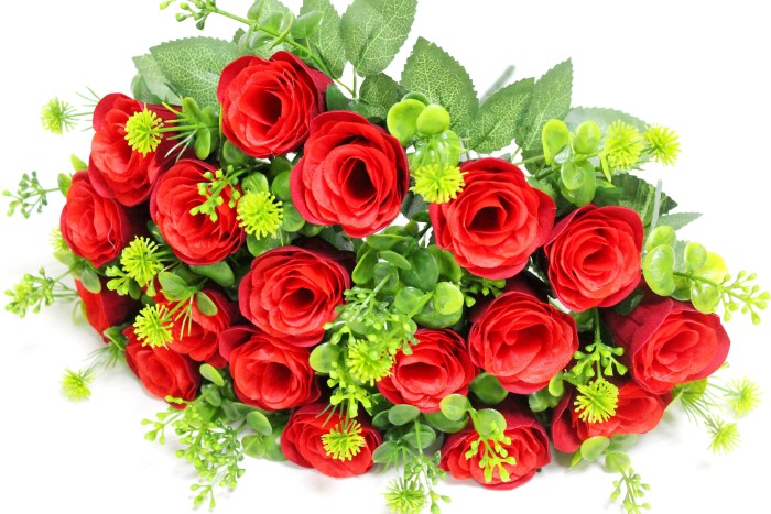 Б12295 Б/С Букет 18г.барх.с дорог.листом"Торпедо"41см