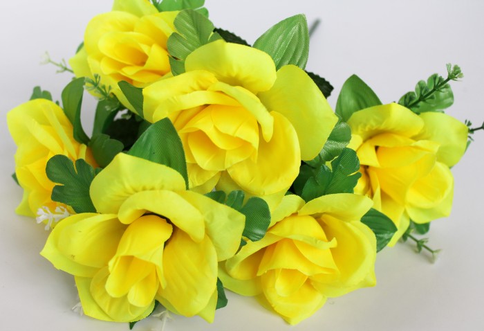 Б11733 Букет роз 6г."Ракушка"Н40см(20микс)