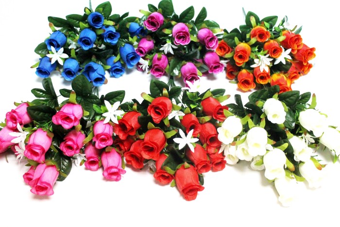 Б12217 Б/С Букет полный хороший бутон 12 голов"Опиум" 50см(10микс)