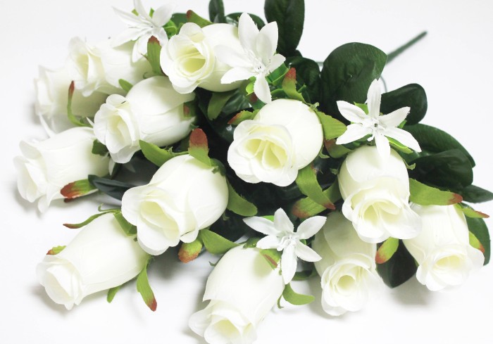 Б12217 Б/С Букет полный хороший бутон 12 голов"Опиум" 50см(10микс)