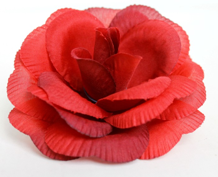 Г7802 Б/С Голова роза 12см толстый хлопок"Фаворитка"4сл.(30шт)