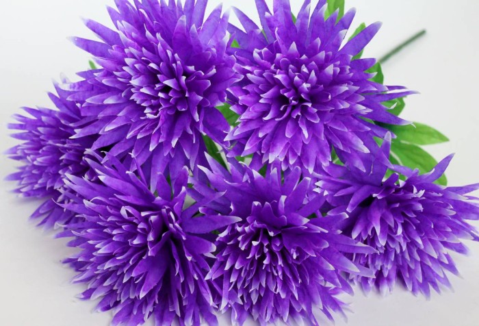 Б11603 Букет хризантем"Эдель"6г.H56см(10микс)