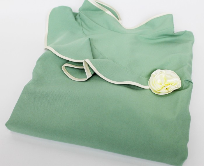 Р3847 Платье рит.габардин с воланом 48-60