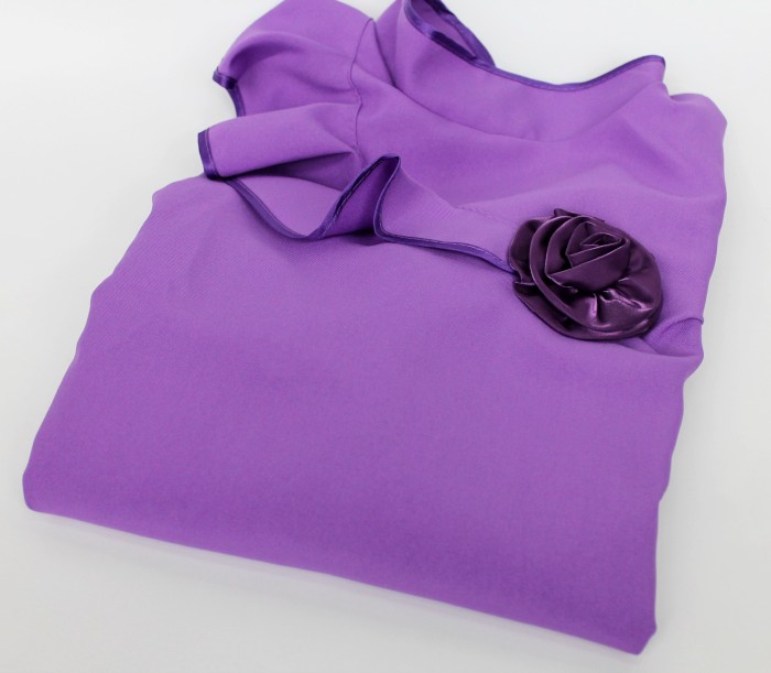 Р3847 Платье рит.габардин с воланом 48-60