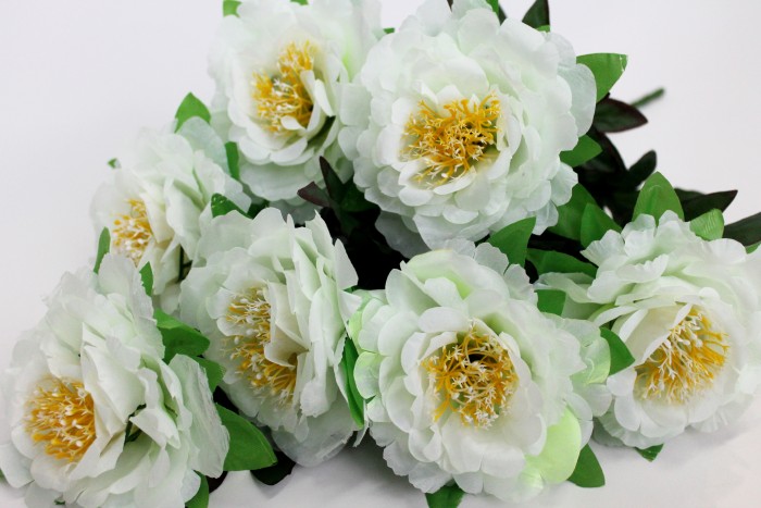 Б11380 Б/С Букет 60см 7 голов пионов"Юпитер"(10микс)