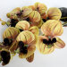 В11437 Б/С Орхидея двойн.с корнями латекс"Дендробиум"Н55см