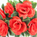 Б11729 Букет роза с розеткой 6г."Дева"Н37см(40микс)
