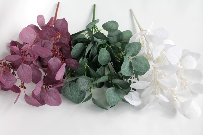 Б11540 Бук.барх.эвкалипт 9 веток с крупными листьями Н50см(6шт)