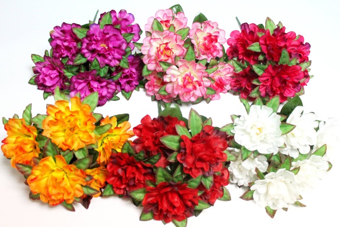 Б12221 Б/С Букет пион 6г.в розетке"Элемент"39см(20микс)