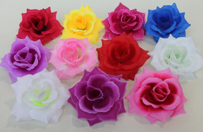 Г5150 Голова роза 12см "Шанель" хлоп.4 сл.(50/600шт)