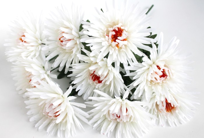 Б11726 Букет хризантема 9гол."Водолей"Н58см(10микс)