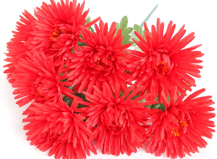 Б11726 Букет хризантема 9гол."Водолей"Н58см(10микс)