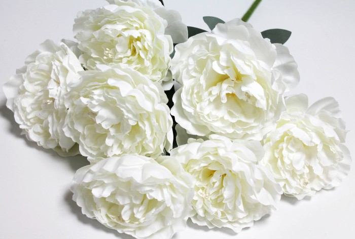 Б12146 Б/С Букет пион 7 крупных голов"Барцелла"Н53см