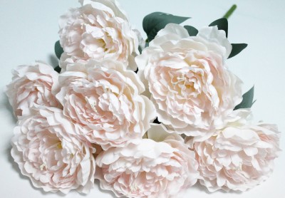 Б12146 Б/С Букет пион 7 крупных голов&quot;Барцелла&quot;Н53см