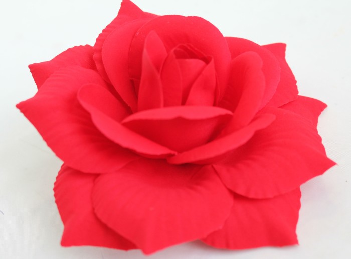 Г10935 Б/С Роза яркая бархатн.5слоев"Барыня"d=15.5см(100шт)