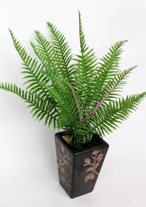 Б11876 Б/С Папородник крупный Вулкано 15лист.8вет.60см