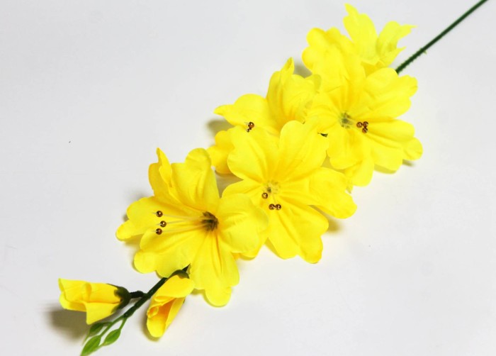 В12297 Б/С Колокольчик каскад 7 гол.с 3 бусинками 54см(100микс)