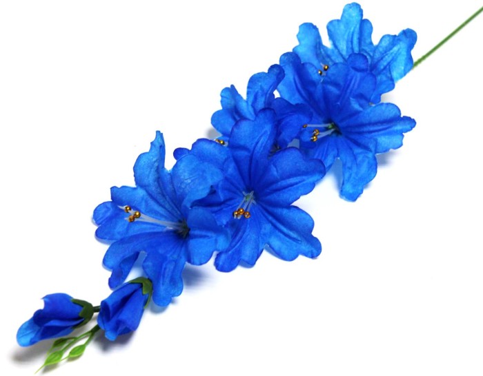 В12297 Б/С Колокольчик каскад 7 гол.с 3 бусинками 54см(100микс)