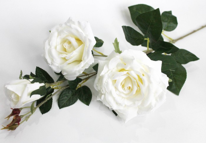 В11618 Б/С Ветка крупной розы"Мадлен"3г.Н95см(2микс)