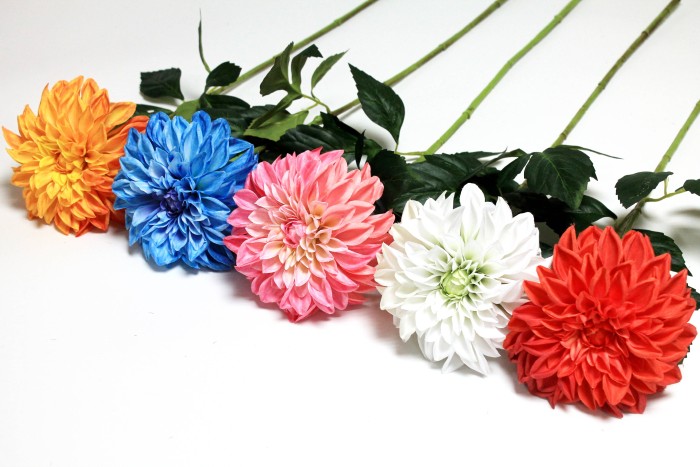 В12064 Б/С Георгин элитный большой"Кабальеро"72см(5шт)