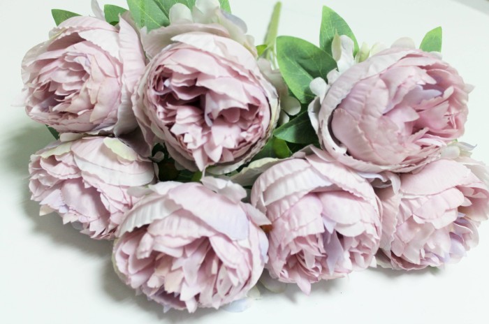 Б12148 Б/С Букет пион махровый 7голов"Джозеф"Н45см