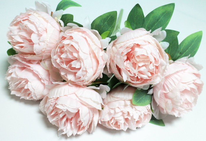 Б12148 Б/С Букет пион махровый 7голов"Джозеф"Н45см