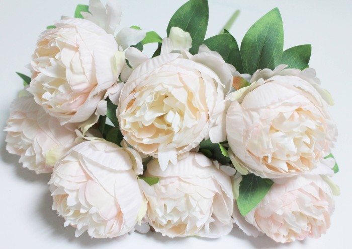 Б12148 Б/С Букет пион махровый 7голов"Джозеф"Н45см