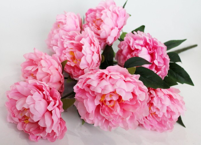 Б9878 Б/С Бук. 4 новых цвета 8г. шикарных пионов"Пуаро"70см(10микс)