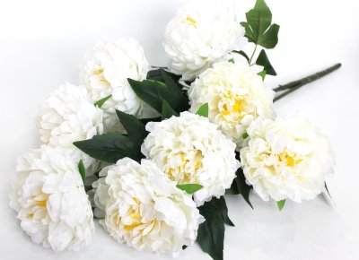 Б9878 Б/С Бук. 4 новых цвета 8г. шикарных пионов"Пуаро"70см(10микс)