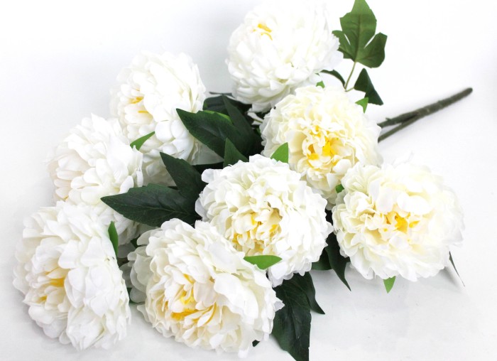 Б9878 Б/С Бук. 4 новых цвета 8г. шикарных пионов"Пуаро"70см(10микс)