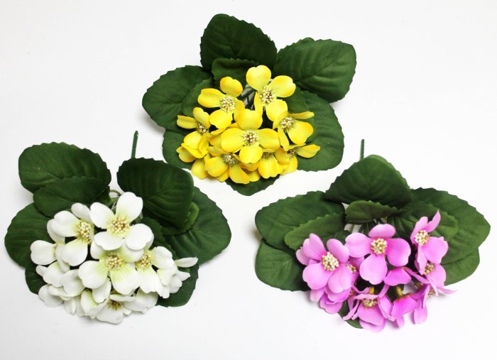 Б12225 Б/С Фиалка флористическая с красивой дорогой серединой"Магия любви"20см(10шт)