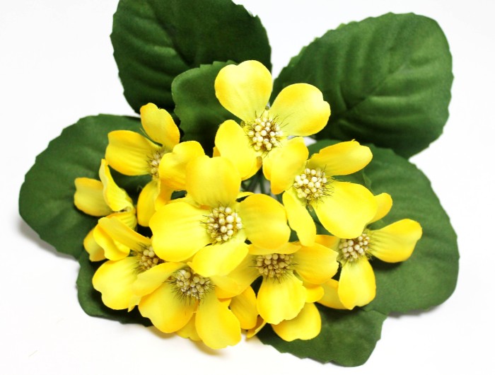 Б12225 Б/С Фиалка флористическая с красивой дорогой серединой"Магия любви"20см(10шт)