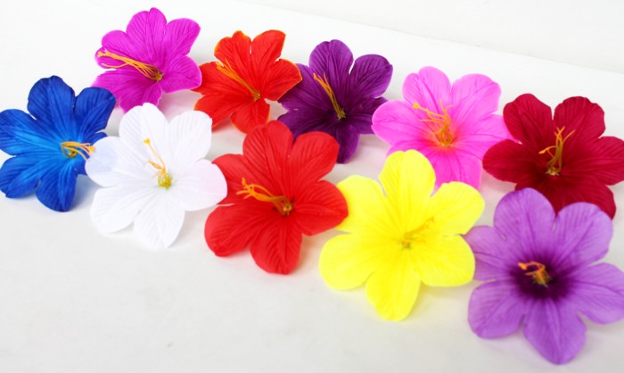 Г11226 Б/С Клематис 13см из хлопка с тычин."Семен"(1000микс)