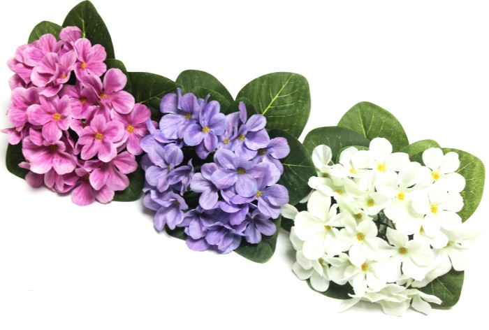 Б12226 Б/С Фиалка флористическая пышная 25 голов"Поцелуй ангела"18см(10шт)