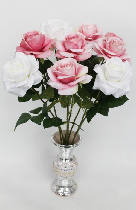 О10992 Б/С Роза открыт.по расцветкам"Глория Дэй"Н72см(100шт)