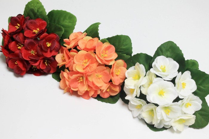 Б12227 Б/С Фиалка флористическая махровая 3 слоя 12гол."Богатая невеста"20см(10шт)