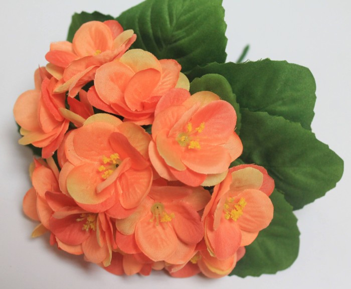 Б12227 Б/С Фиалка флористическая махровая 3 слоя 12гол."Богатая невеста"20см(10шт)