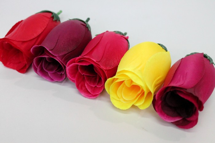 Г10242 Б/С Голова  10см атласная розы большая"Оскар"(40шт)