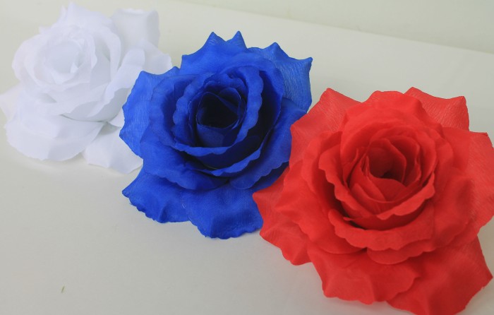 Г722 Б/С Крупная 19см 7слоев хлопок плотный роза"Красота"(20/300шт)