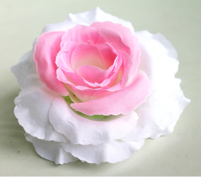 Г722 Б/С Крупная 19см 7слоев хлопок плотный роза"Красота"(20/300шт)