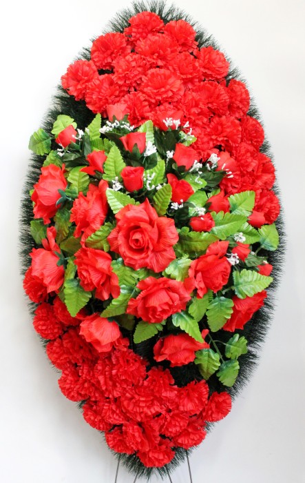 П070 Венок ритуальный Н=1,1 м