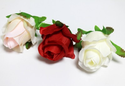 Г12229 Бутон розы &quot;Ва-банк&quot; пенопластом 8см(20шт)