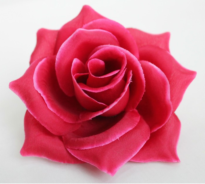 Г792 Б/С Голова роза 15,5см"Барбара" хлопок 5 сл.(30/600шт)