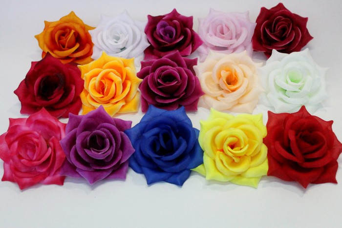 Г792 Б/С Голова роза 15,5см"Барбара" хлопок 5 сл.(30/600шт)