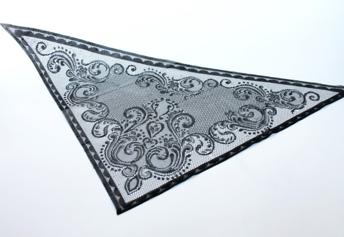 Р3834 Косынка ажурный (1уп.-30шт)  (120х60см)