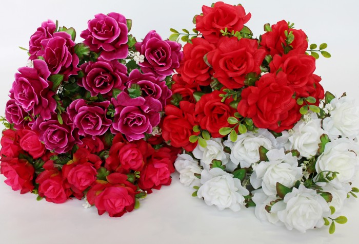 Б11552 Бук.высокий 12гол.отк.роз"Джульетта"12г.Н55см(10микс)