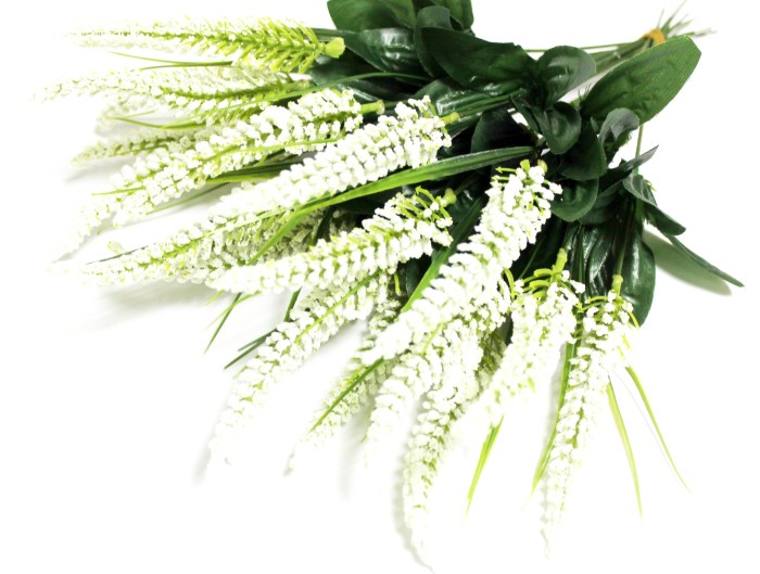 В12151 Ветка Колос-добавка обсыпной с осокой 34см(20шт)