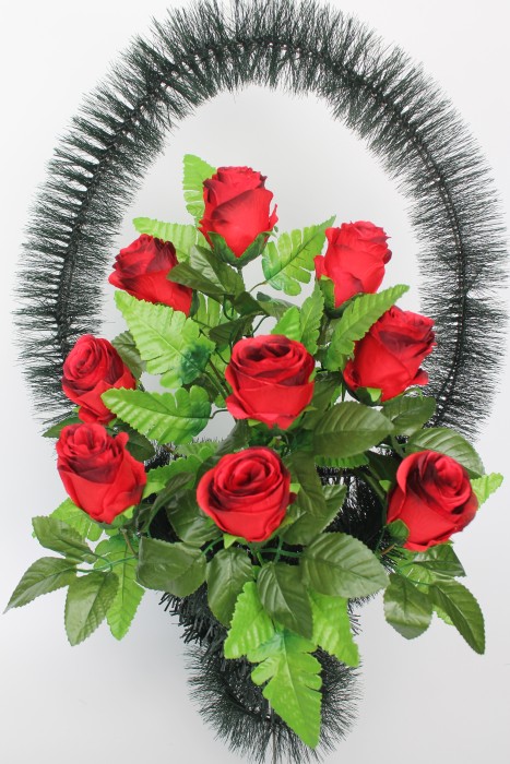 П040 Корзина декор. ритуальная H=0,72м