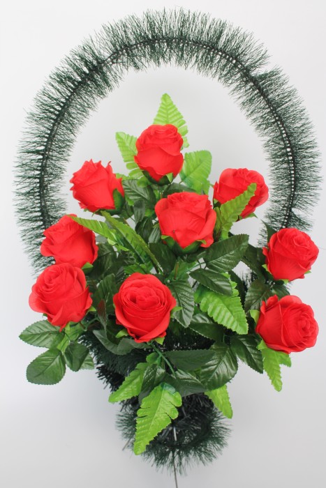 П040 Корзина декор. ритуальная H=0,72м