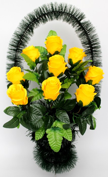 П040 Корзина декор. ритуальная H=0,72м